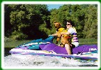 "This was fun - they couldn't keep me off the thing!" Clear Lake 8/98